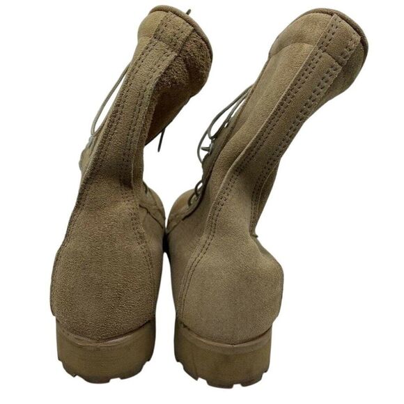 Belleville Unisex Tactical Boots Combat‎ Flight Brown Leather Lace Up 4.5 Wide main image 9